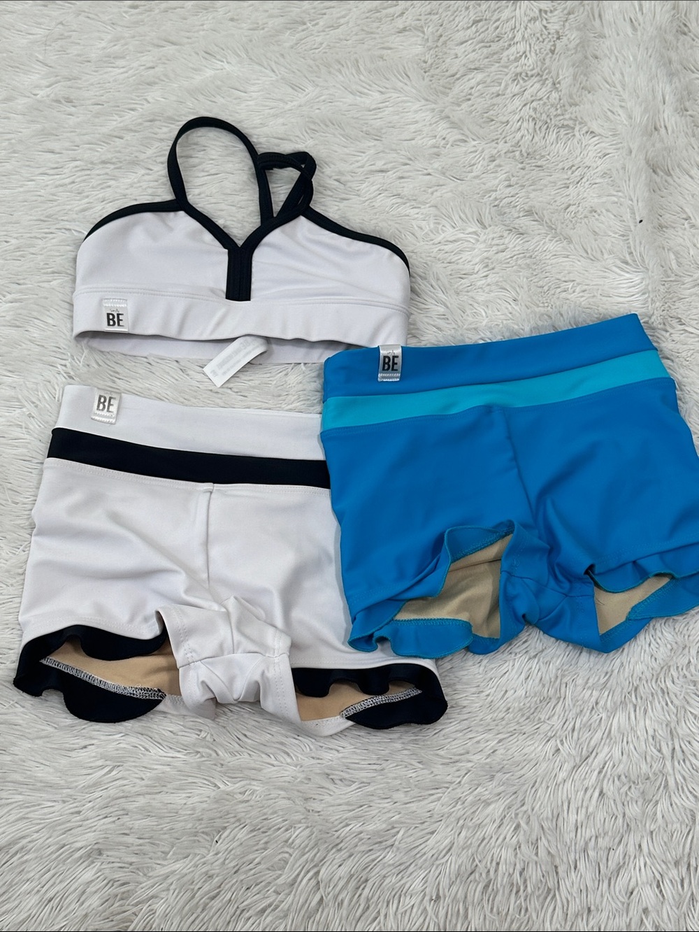 ❤️ Simply Be Dancewear Shortie & Bra Top Bundle of 3